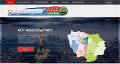 Desktop Screenshot of pompage-assainissement.fr